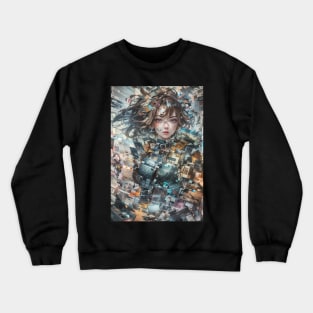 digital world Crewneck Sweatshirt